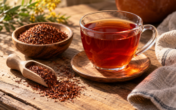 Rooibos: co to je, jak chutná, proč je bez kofeinu a jak ho připravit