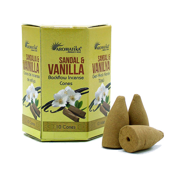 Vonné kužely tekoucí dým Aromatika Masala - Vůně: Palo Santo