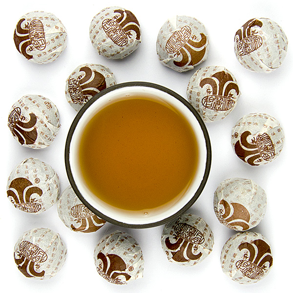 Mini Tuo Cha Shu Puerh - Velikost balení: 10 g (vzorek)