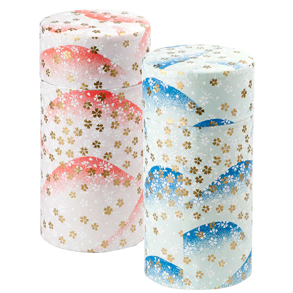 Set japonských dóz Kazuhiro (modrá a červená)