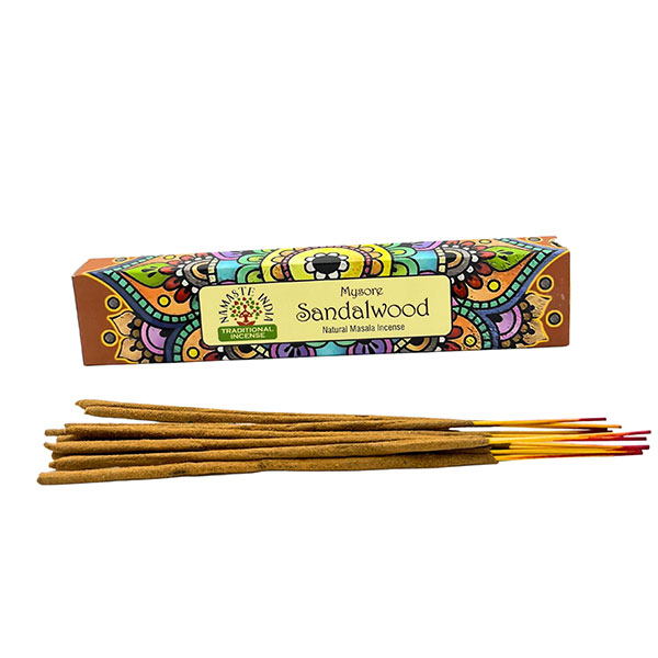 Vonné tyčinky Namaste Mandala Masala - Vůně: Santalové dřevo