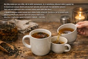 Jak připravit čaj bez sítka