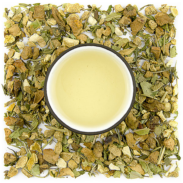 Bylinný čaj Zelený zázvor (bez aromat) - Velikost balení: 10 g (vzorek)