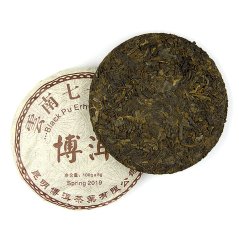 2019 Mini shu pu-erh bing cha (100 g)