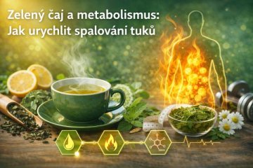 Zelený čaj a metabolismus: Jak urychlit spalování tuků.