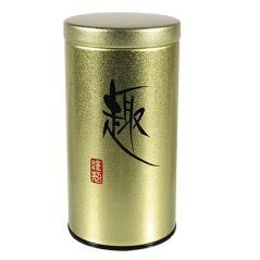 Japonská dóza na čaj - zlatá (50-100 g)