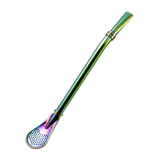 Bombilla kovová dúhová (15 cm) Bombilla kovová dúhová (15 cm)