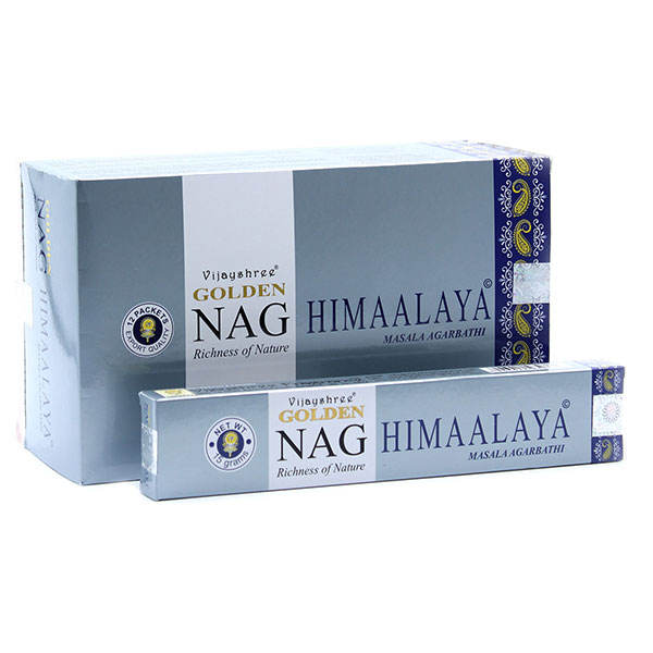 Vonné tyčinky Vijayshree Golden Nag (15 g)