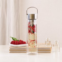 Termoska s filtrem Flowtea Cherry Blossom (400 ml)
