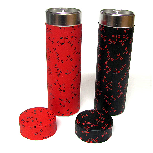 Set japonských dóz Nara (čierna a červená)