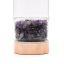 Sklenená čajová fľaša - Rose Gold (500 ml)