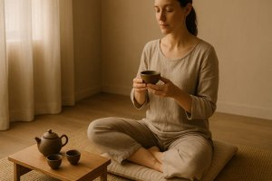 Mindfulness a pití ortodoxního čaje: Jak meditovat s čajem