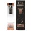 Sklenená čajová fľaša - Rose Gold (500 ml)