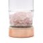 Sklenená čajová fľaša - Rose Gold (500 ml)